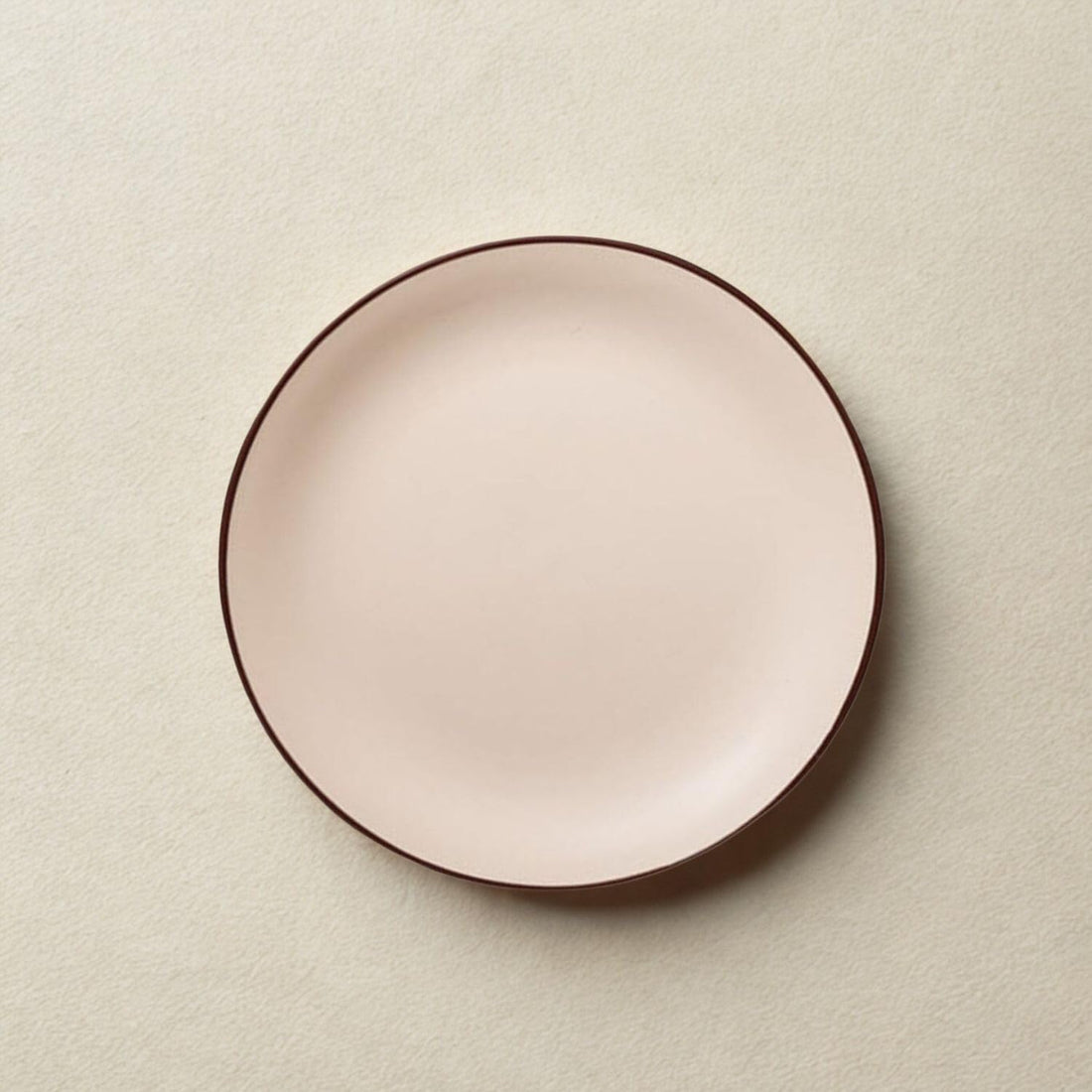 Freakway Ceramic Full Plate 10" in Plates Set of 1 Pcs | Stoneware | Ivory White
